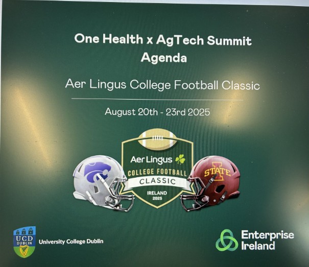 UCD Lyons Farm hosts U.S. delegations to advance transatlantic partnerships in agriculture, One Health, and innovation.